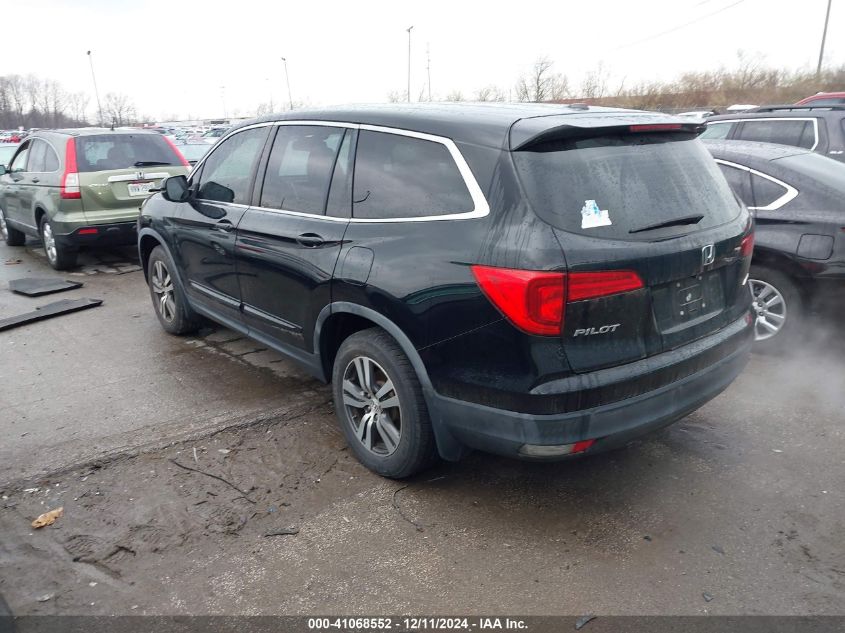 VIN 5FNYF6H65GB110549 2016 Honda Pilot, Ex-L no.3