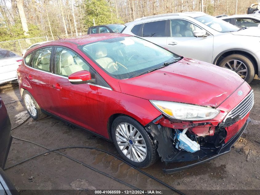 VIN 1FADP3N25FL366493 2015 Ford Focus, Titanium no.1