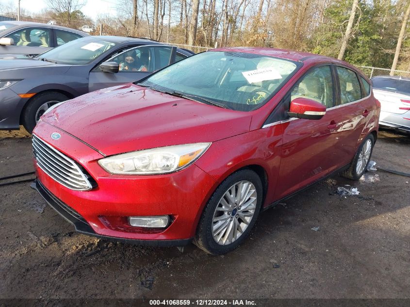 VIN 1FADP3N25FL366493 2015 Ford Focus, Titanium no.2