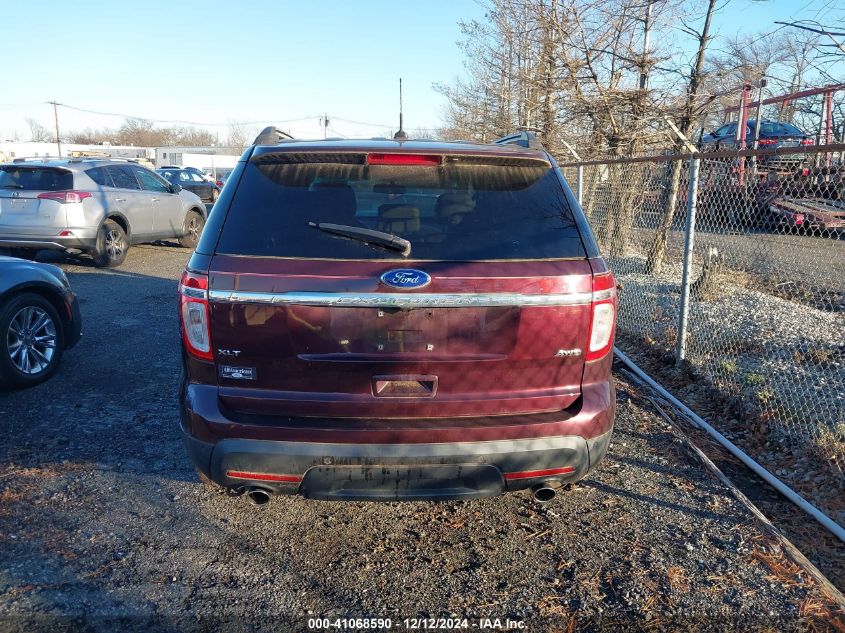 2011 Ford Explorer Xlt VIN: 1FMHK8D84BGA43600 Lot: 41068590