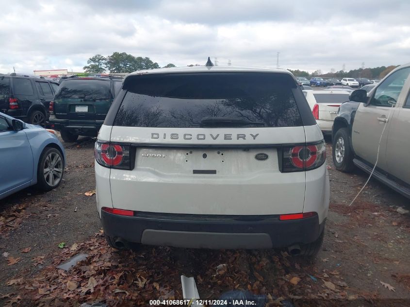 2017 Land Rover Discovery Sport Se VIN: SALCP2BGXHH683782 Lot: 41068617