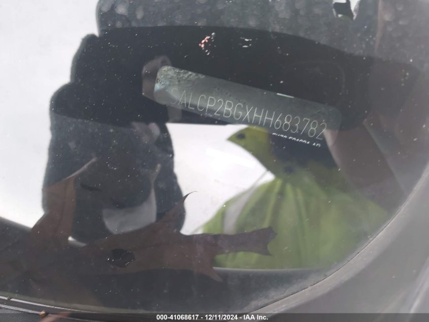 2017 Land Rover Discovery Sport Se VIN: SALCP2BGXHH683782 Lot: 41068617