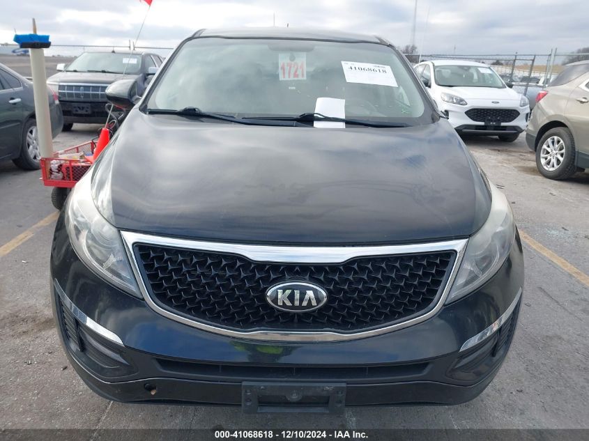 2016 Kia Sportage Lx VIN: KNDPBCAC7G7806079 Lot: 41068618