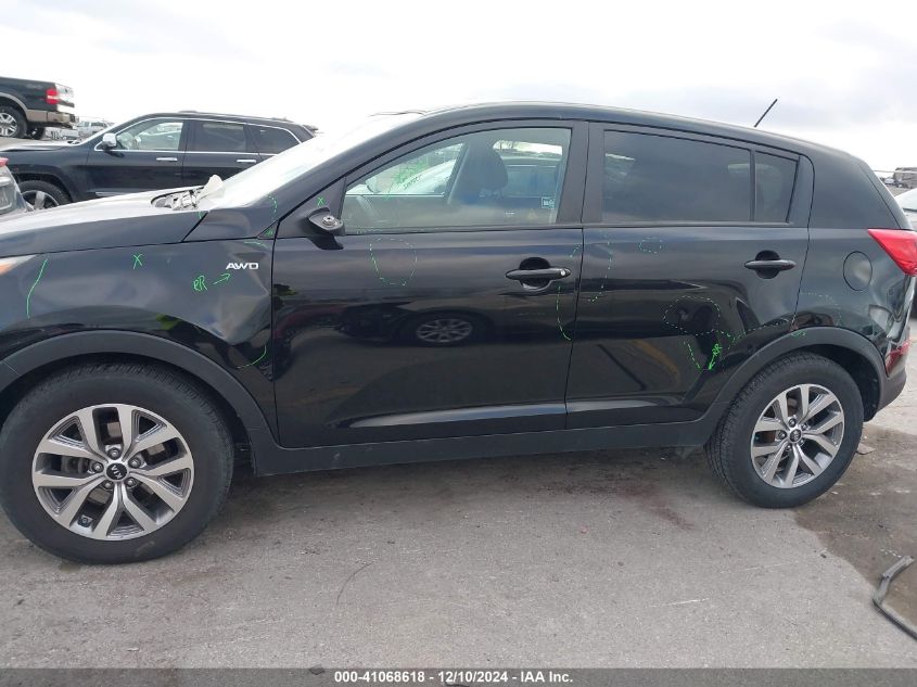 2016 Kia Sportage Lx VIN: KNDPBCAC7G7806079 Lot: 41068618