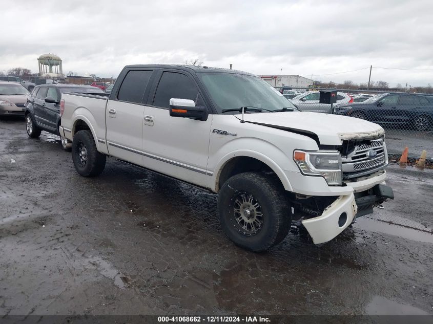 2014 FORD F-150 PLATINUM - 1FTFW1EF7EFB24136