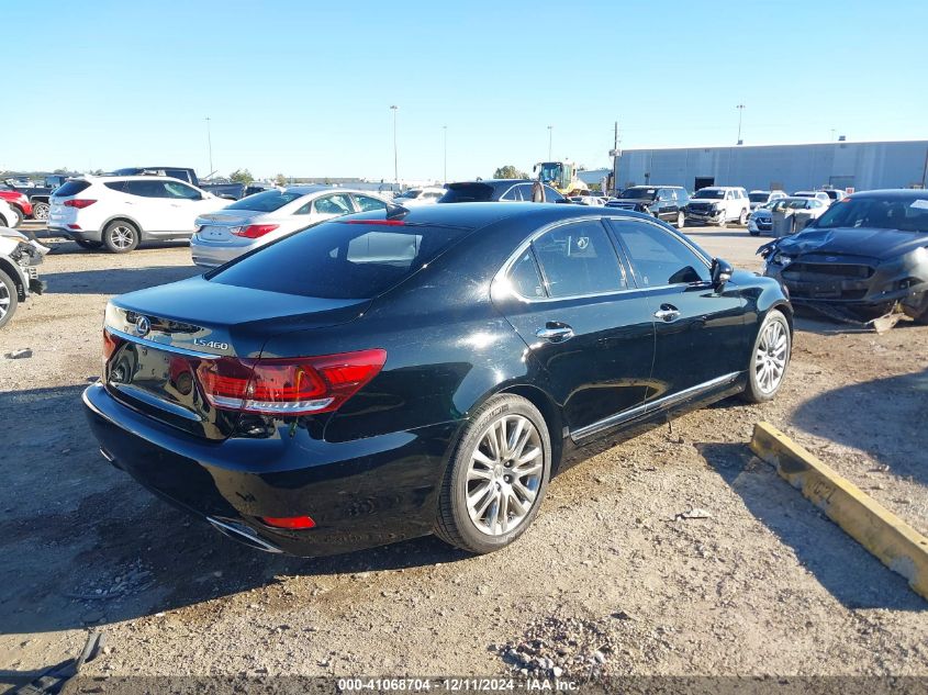 VIN JTHBL5EF7E5129386 2014 Lexus LS, 460 no.4