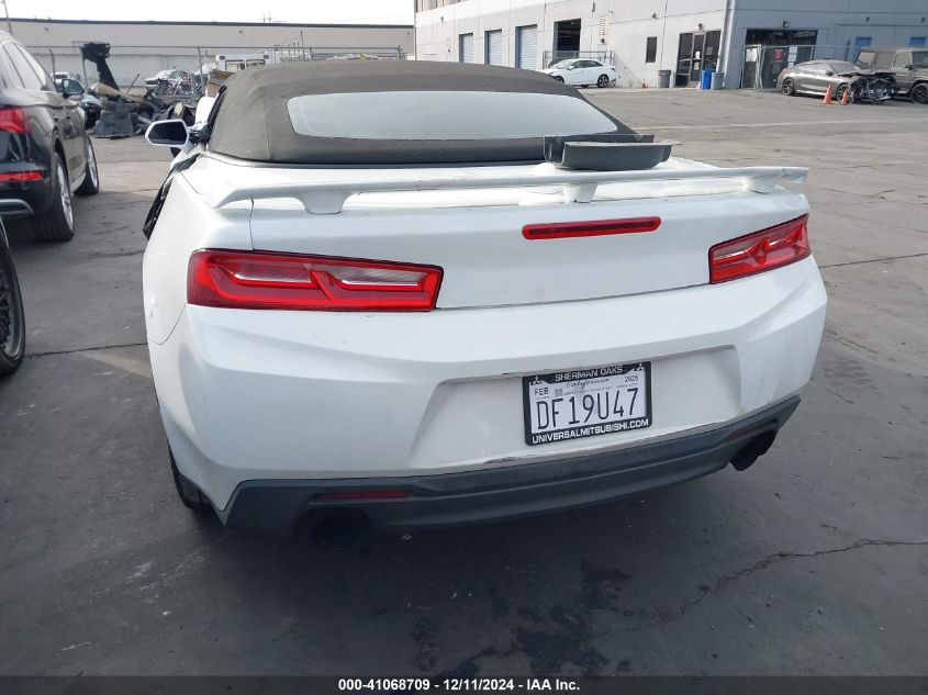 2017 CHEVROLET CAMARO LT - 1G1FB3DX3H0138231