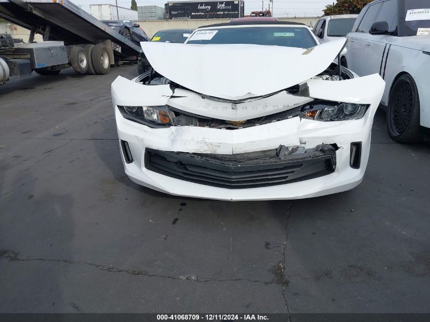 2017 CHEVROLET CAMARO LT - 1G1FB3DX3H0138231