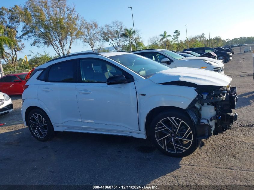 2022 Hyundai Kona N Line VIN: KM8K33A32NU868796 Lot: 41068751