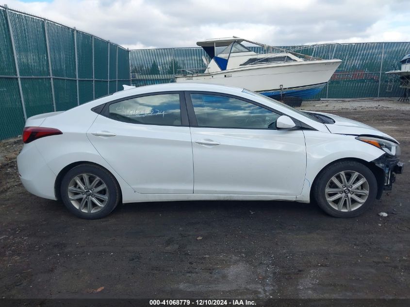 VIN 5NPDH4AE6GH753007 2016 Hyundai Elantra, SE no.13