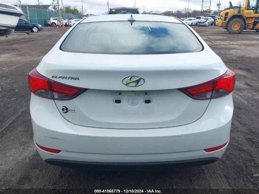 VIN 5NPDH4AE6GH753007 2016 Hyundai Elantra, SE no.16