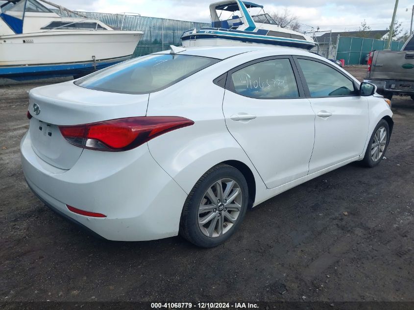 VIN 5NPDH4AE6GH753007 2016 Hyundai Elantra, SE no.4