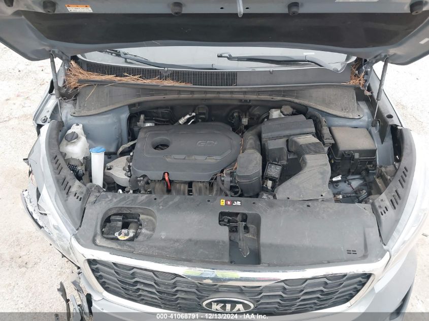 2020 Kia Sorento 2.4L Lx VIN: 5XYPG4A35LG675139 Lot: 41068791