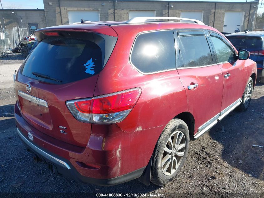 VIN 5N1AR2MM6EC712758 2014 NISSAN PATHFINDER no.4