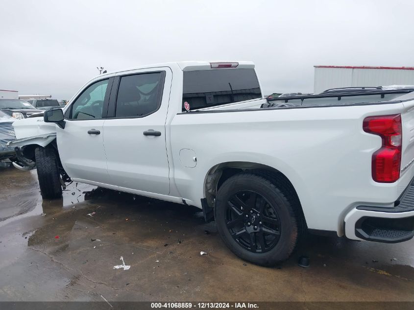 2022 Chevrolet Silverado 1500 2Wd Short Bed Custom VIN: 3GCPABEK4NG578414 Lot: 41068859