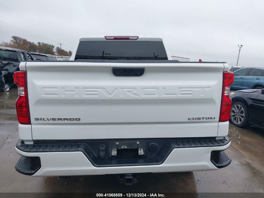 2022 Chevrolet Silverado 1500 2Wd Short Bed Custom VIN: 3GCPABEK4NG578414 Lot: 41068859