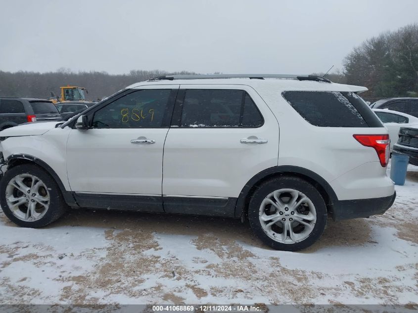 2013 Ford Explorer Limited VIN: 1FM5K8F85DGA17610 Lot: 41068869