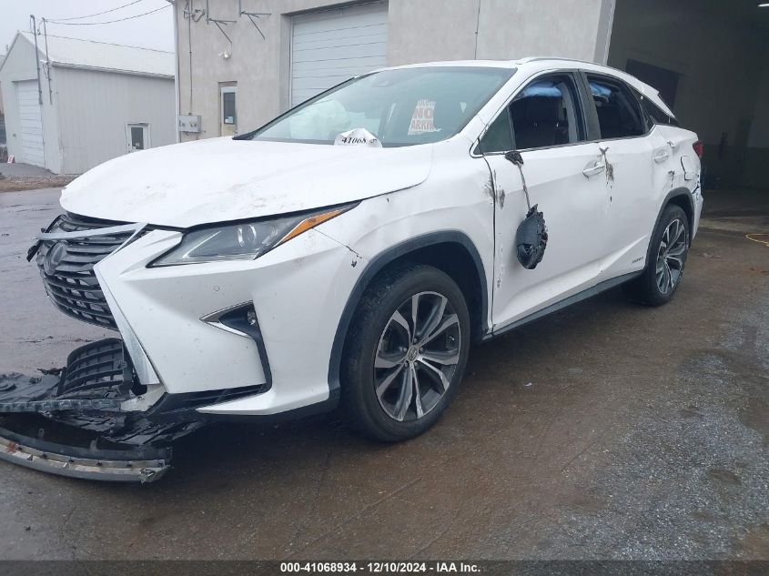 VIN 2T2BGMCA1HC014163 2017 Lexus RX, 450H no.2