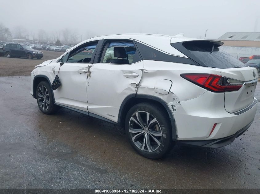 VIN 2T2BGMCA1HC014163 2017 Lexus RX, 450H no.3