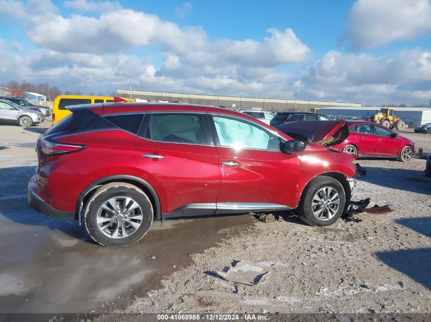 VIN 5N1AZ2MH7JN197562 2018 Nissan Murano, S no.13