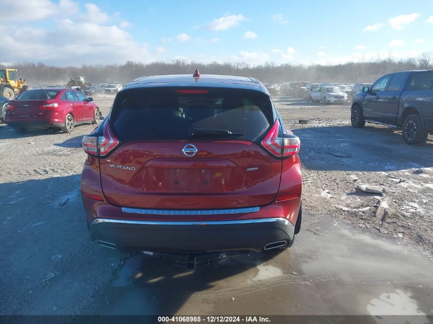 VIN 5N1AZ2MH7JN197562 2018 Nissan Murano, S no.16