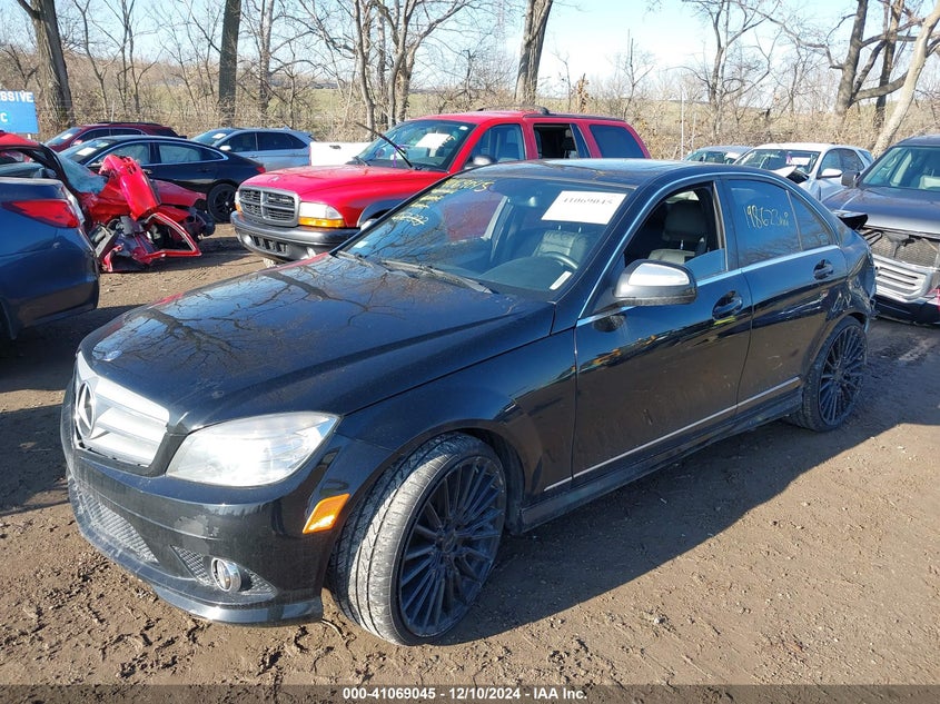 2008 MERCEDES-BENZ C 300 VIN: WDDGF54XX8F052333
