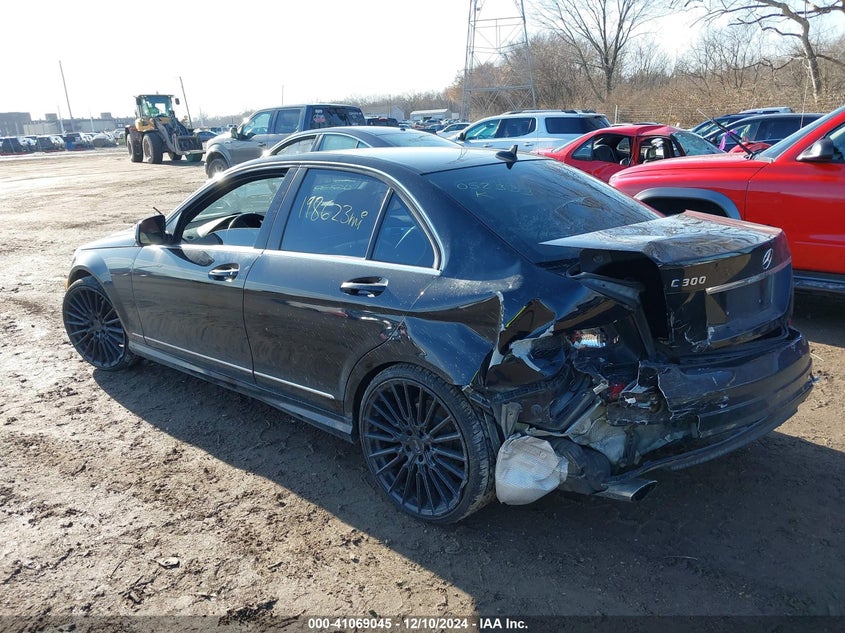 2008 MERCEDES-BENZ C 300 VIN: WDDGF54XX8F052333