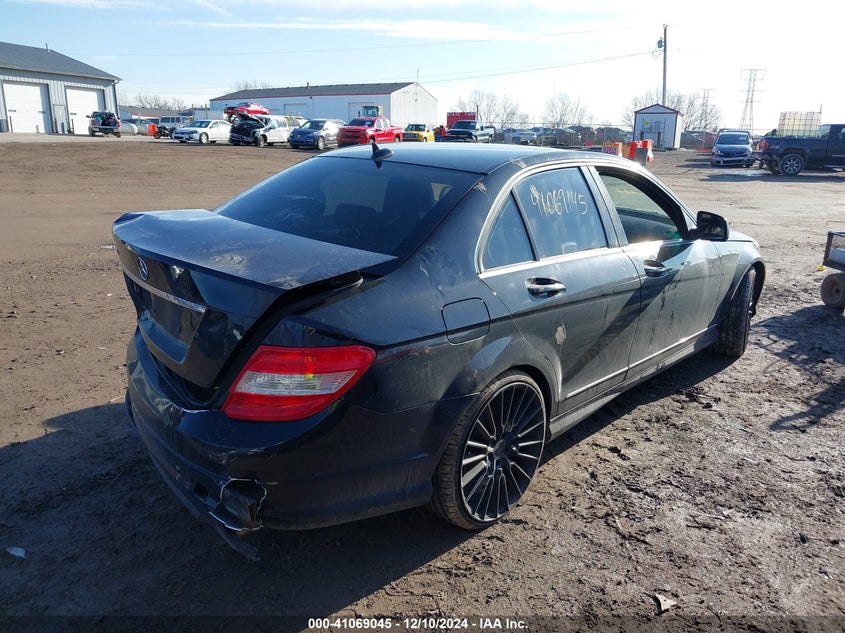 2008 MERCEDES-BENZ C 300 VIN: WDDGF54XX8F052333