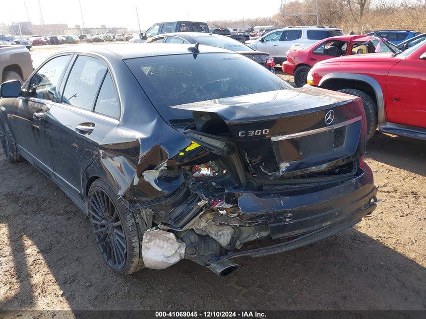 2008 MERCEDES-BENZ C 300 VIN: WDDGF54XX8F052333