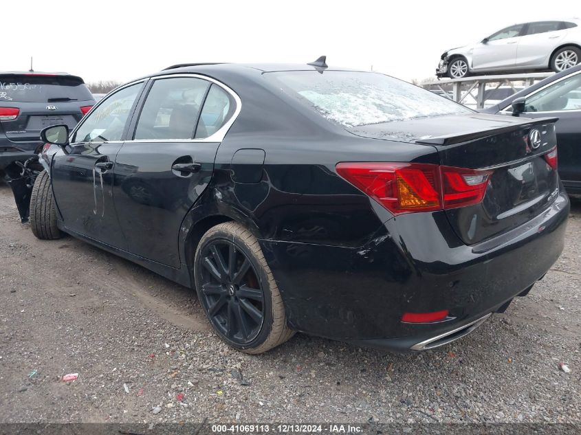 VIN JTHCE1BL2E5022652 2014 Lexus GS, 350 no.3