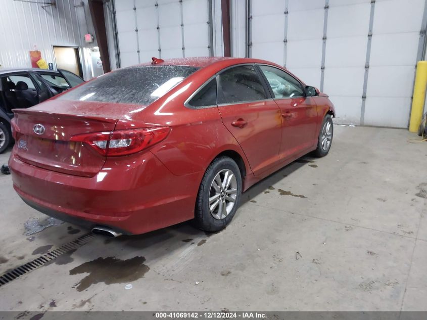 VIN 5NPE24AF6HH448266 2017 HYUNDAI SONATA no.4