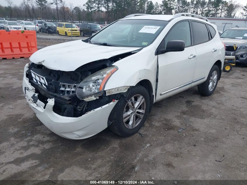 VIN JN8AS5MT0FW665345 2015 Nissan Rogue, Select S no.2