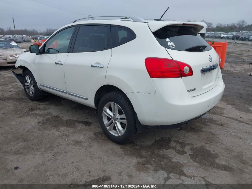 VIN JN8AS5MT0FW665345 2015 Nissan Rogue, Select S no.3