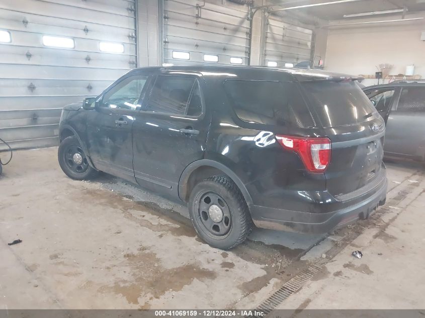 VIN 1FM5K8AR6JGC42999 2018 FORD POLICE INTERCEPTOR UTILITY no.3