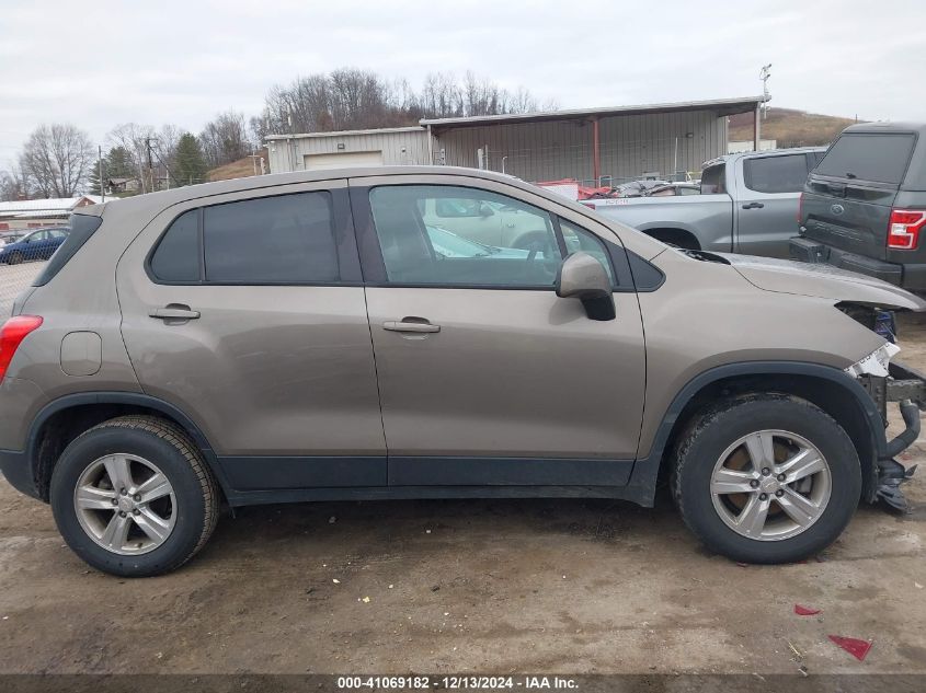 2022 Chevrolet Trax Ls VIN: KL7CJNSM4NB514112 Lot: 41069182