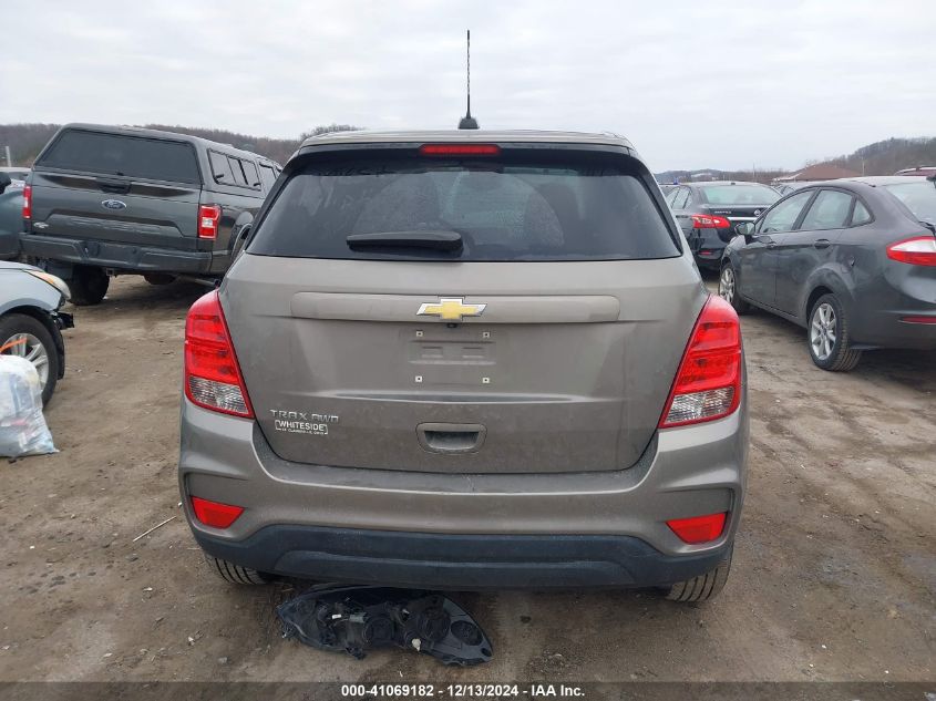 2022 Chevrolet Trax Ls VIN: KL7CJNSM4NB514112 Lot: 41069182