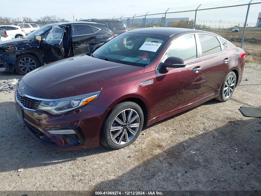 2019 KIA OPTIMA VIN: 5XXGT4L35KG350342