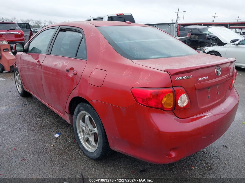 2009 TOYOTA COROLLA VIN: 1NXBU40E09Z099663