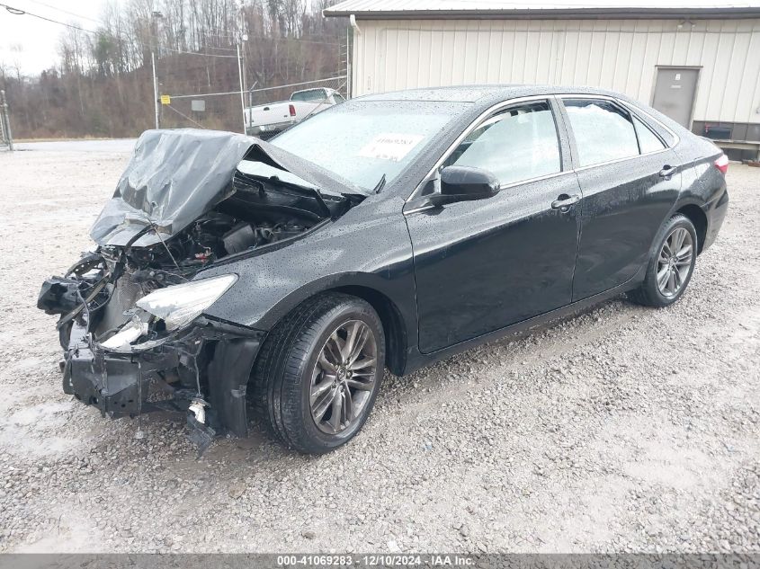 VIN 4T1BF1FK4GU258588 2016 Toyota Camry, SE no.2