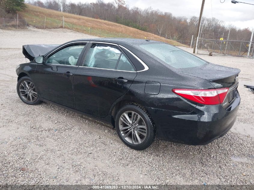 VIN 4T1BF1FK4GU258588 2016 Toyota Camry, SE no.3