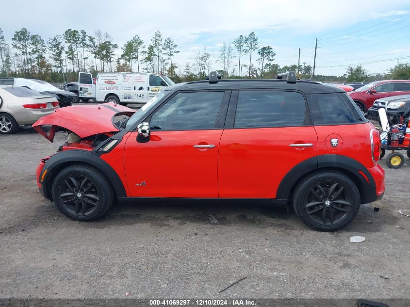 2012 Mini Cooper S Countryman VIN: WMWZC5C56CWL62092 Lot: 41069297