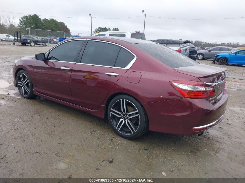 VIN 1HGCR2F52GA051443 2016 Honda Accord, Sport no.3