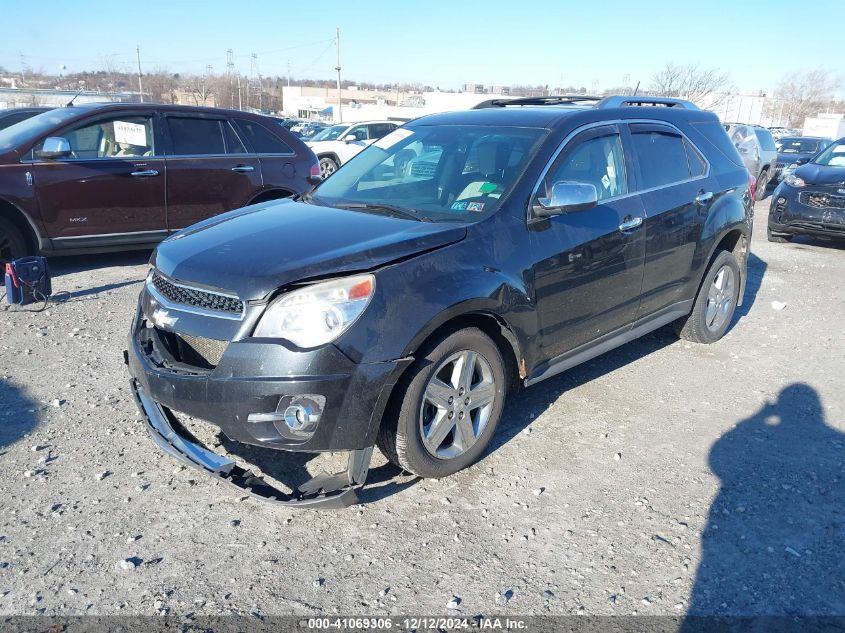 VIN 2GNFLHE38E6112764 2014 Chevrolet Equinox, Ltz no.2