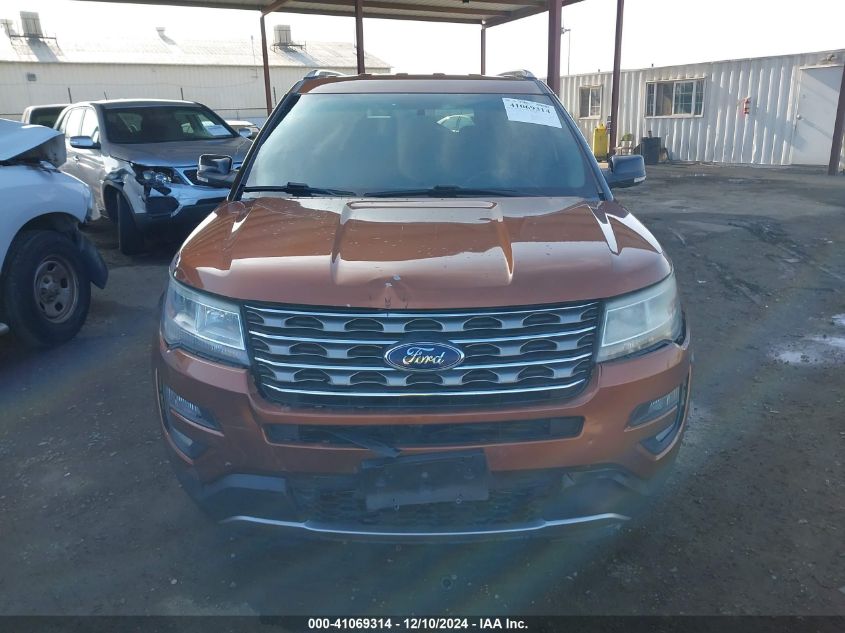 2017 Ford Explorer Xlt VIN: 1FM5K7DH6HGB32249 Lot: 41069314