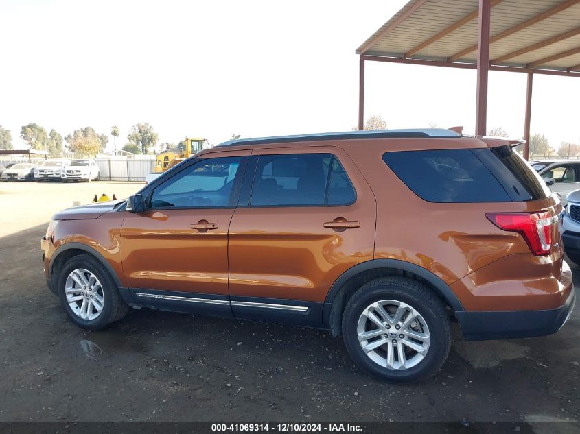 2017 Ford Explorer Xlt VIN: 1FM5K7DH6HGB32249 Lot: 41069314