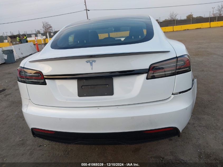 2022 Tesla Model S Dual Motor All-Wheel Drive VIN: 5YJSA1E57NF483768 Lot: 41069339