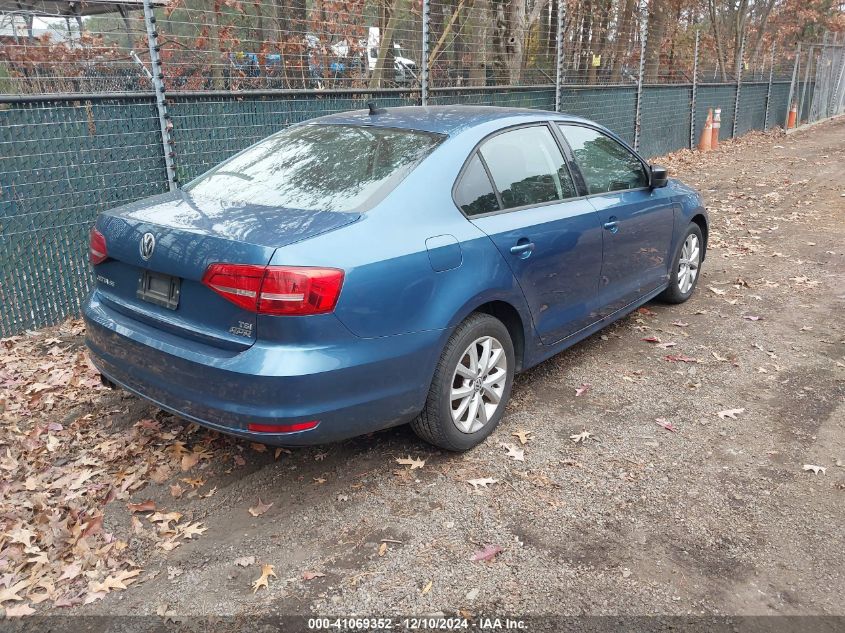 VIN 3VWD17AJ0FM259962 2015 Volkswagen Jetta, 1.8T Se no.4