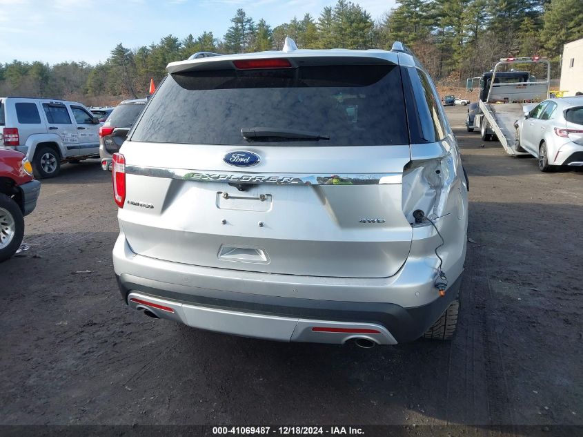 2017 Ford Explorer Limited VIN: 1FM5K8F84HGA23629 Lot: 41069487