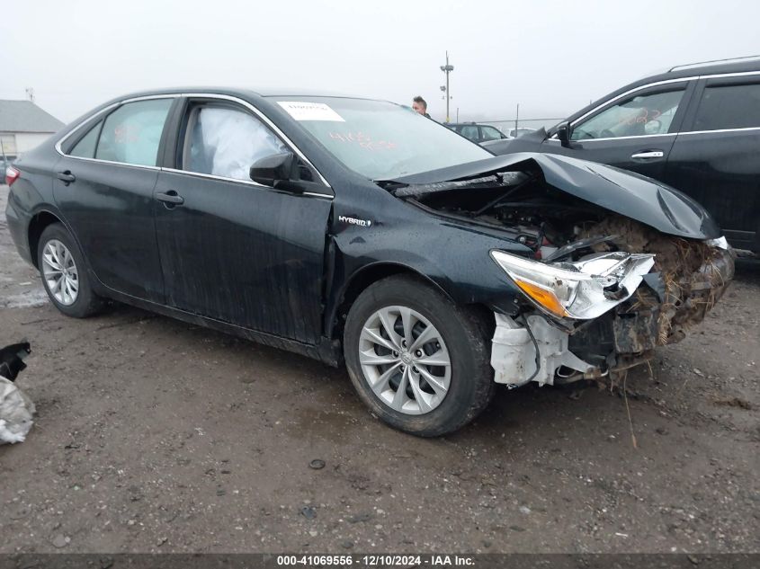 VIN 4T1BD1FK3GU188278 2016 Toyota Camry, Hybrid LE no.1