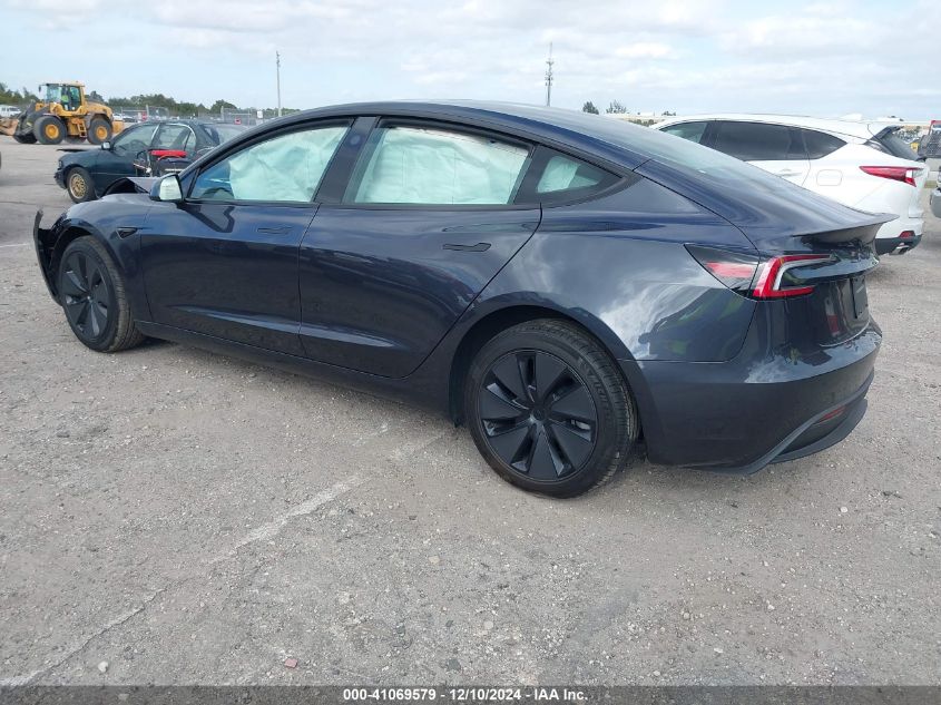 2024 TESLA MODEL 3 LONG RANGE DUAL MOTOR ALL-WHEEL DRIVE - 5YJ3E1EB6RF812416